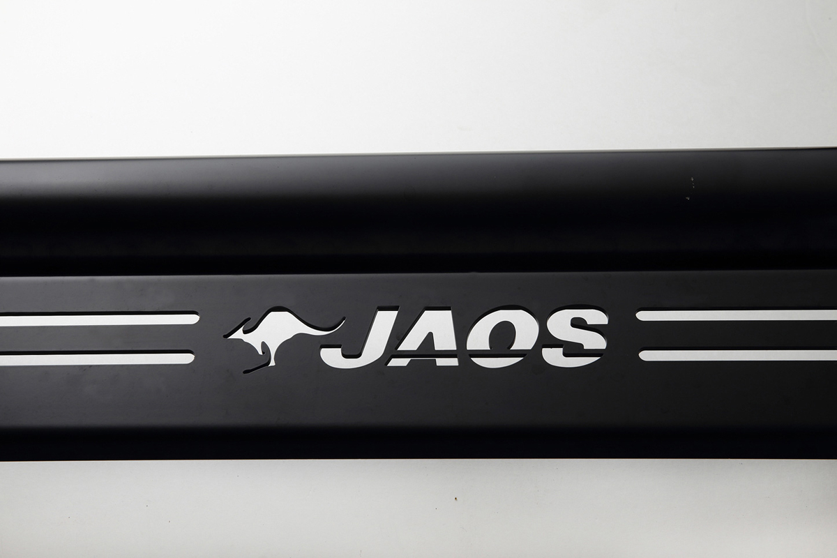 JAOS JAOS フロントスキッドバー ブラック／ブラック エスクード TD#4