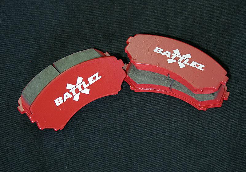 JAOS BATTLEZ ブレーキパッド type-MⅡ フロント パジェロ V80/90系