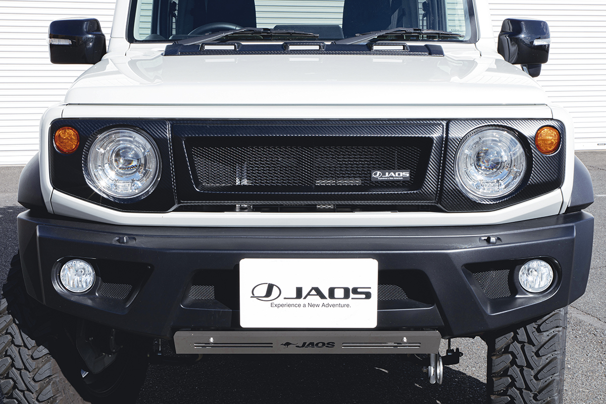 JAOS JAOS フロントグリル カーボン調 ジムニー JB74系 ｜ 製品情報 ｜