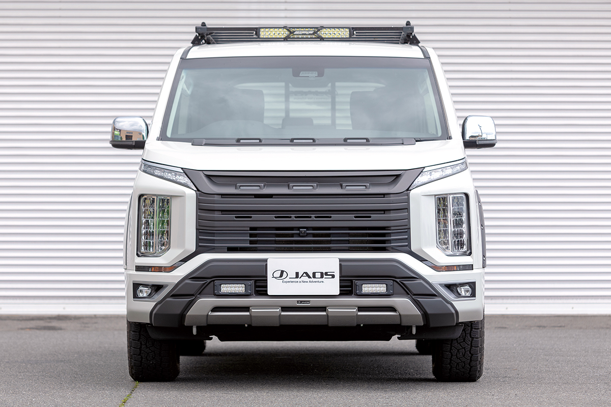JAOS JAOS フロントバンパーガード 塗装品 マットブラック