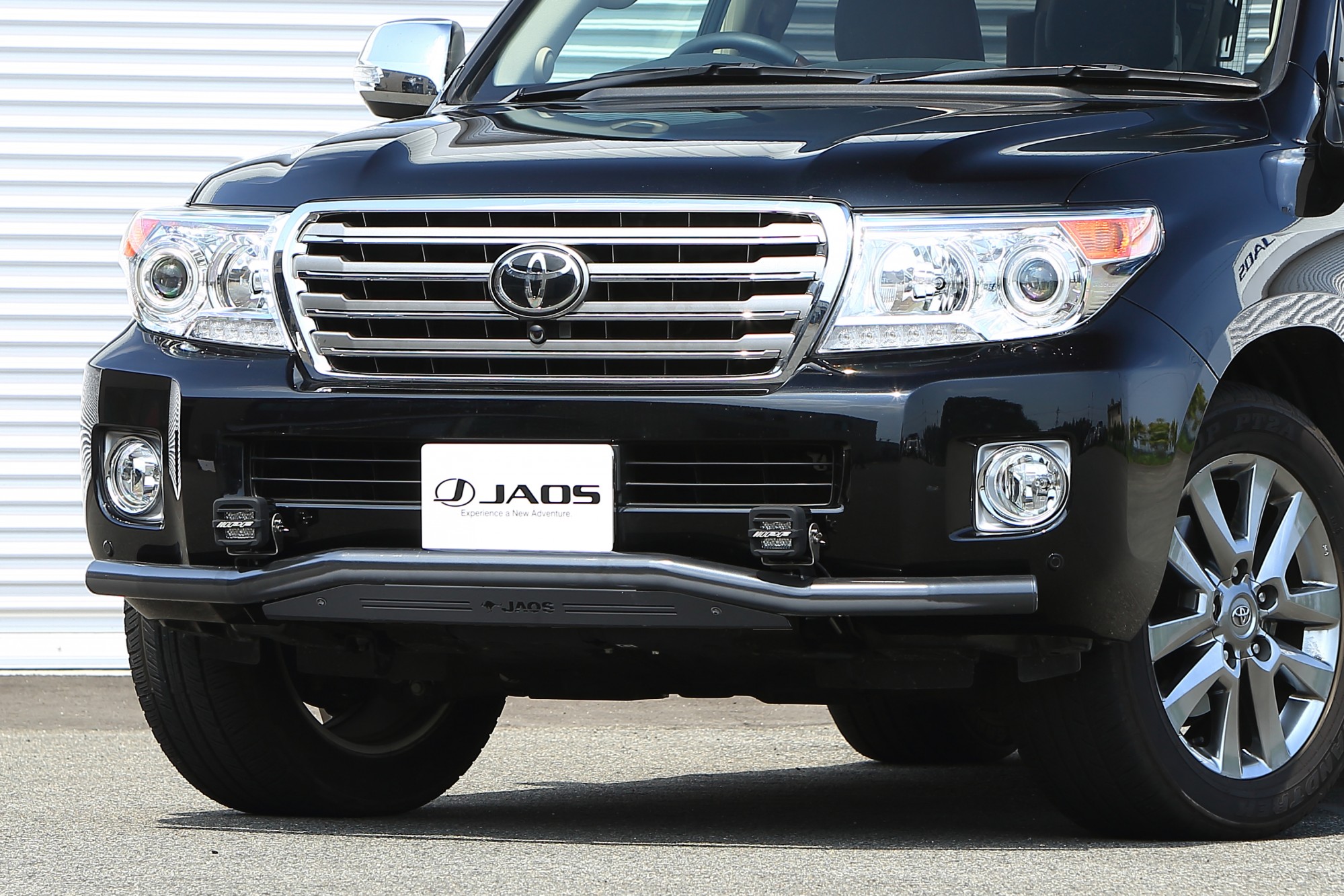 JAOS JAOS フロントスキッドバー 12-15 ブラック／ブラック