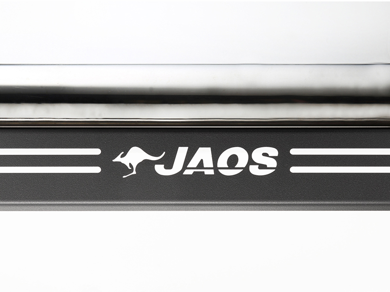 JAOS JAOS フロントスキッドバー 12-15 ポリッシュ／ブラック