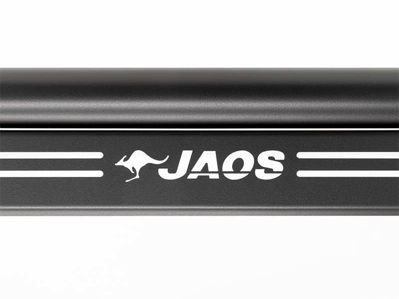 JAOS JAOS フロントスキッドバー ブラック／ブラック ワイド3型 