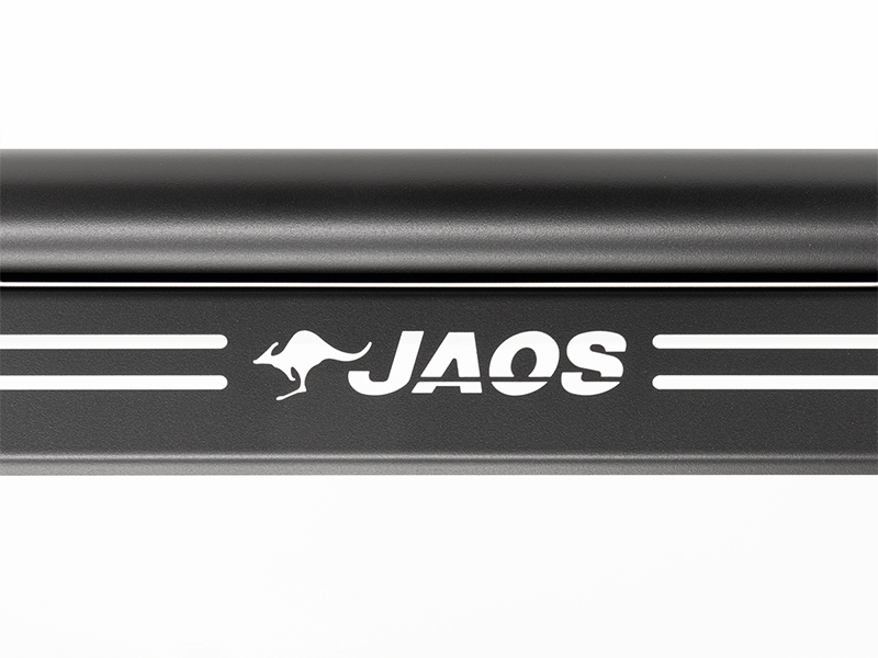 JAOS JAOS フロントスキッドバー ブラック／ブラック ワイド3型